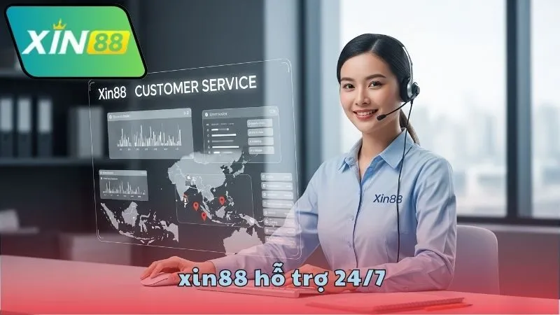 XIN88 hỗ trợ 24/7 nhanh chóng và chuyên nghiệp 4 Đội ngũ tư vấn viên chuyên nghiệp