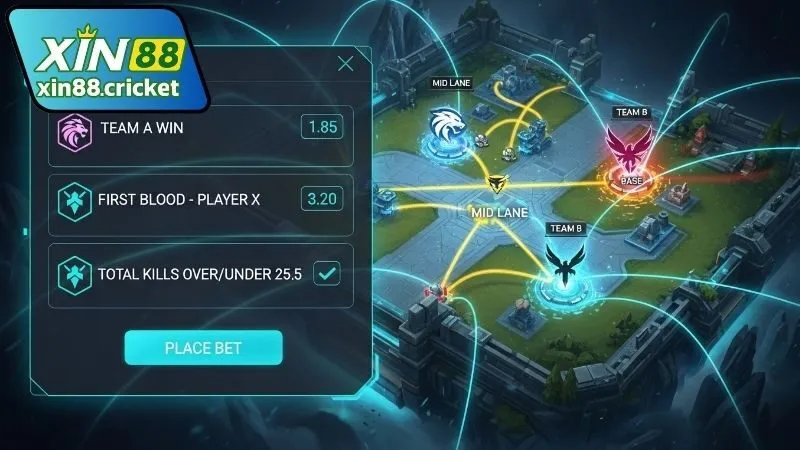 Bí quyết thắng lớn khi cược bản đồ esports