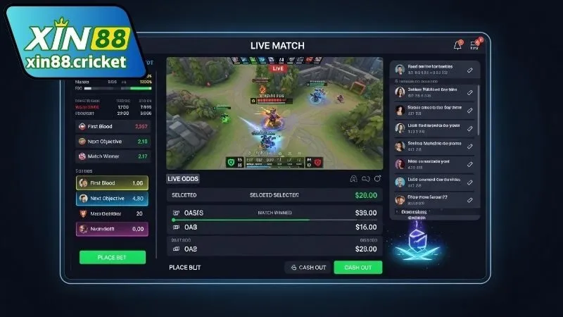 Cược live esports trong trận – Trải nghiệm kịch tính 3 Các loại cược live esports trong trận phổ biến